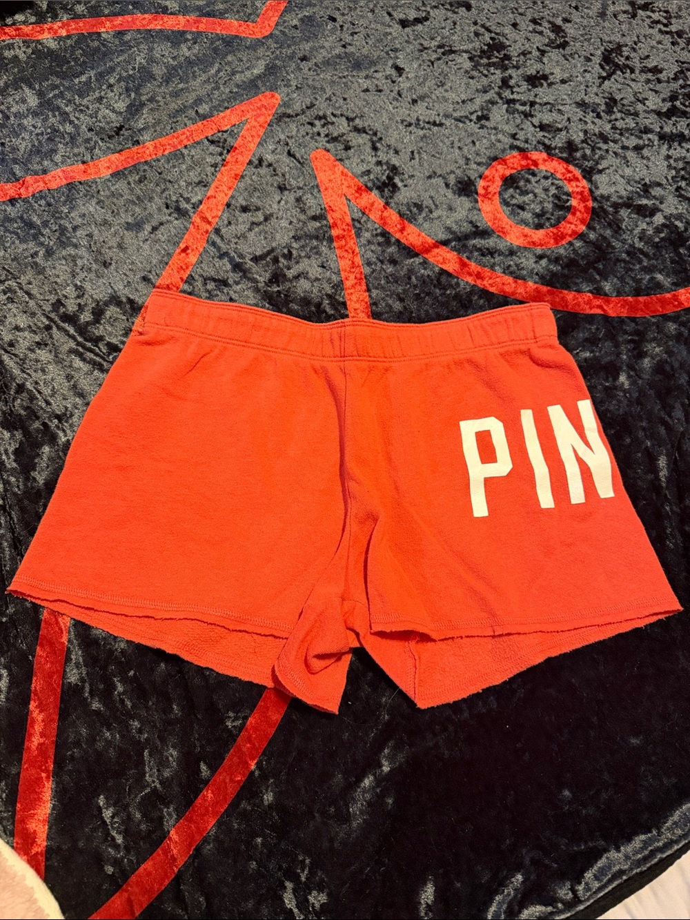 Victoria's Secret PINK coral Athletic Lounge Shorts